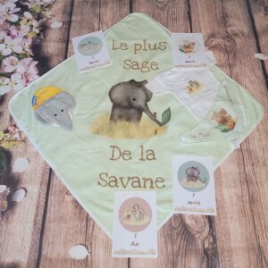 box savane cape de bain