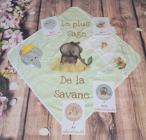 box savane cape de bain